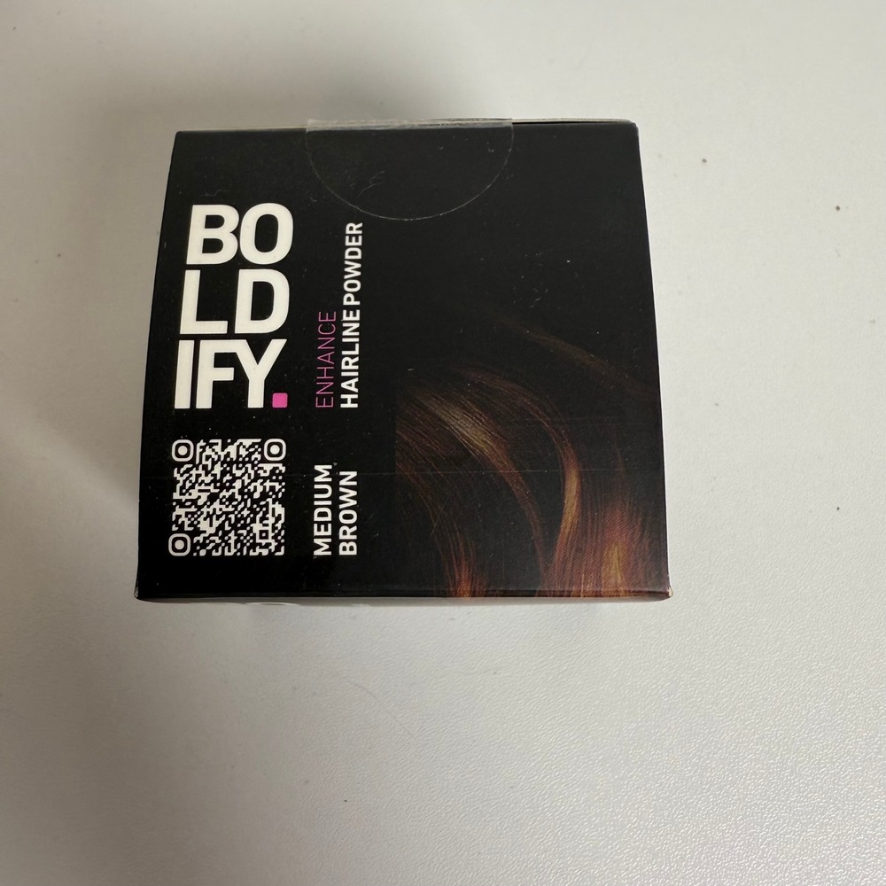 Boldify Enhance Hairline Powder Medium Brown 4g‎ New Sealed